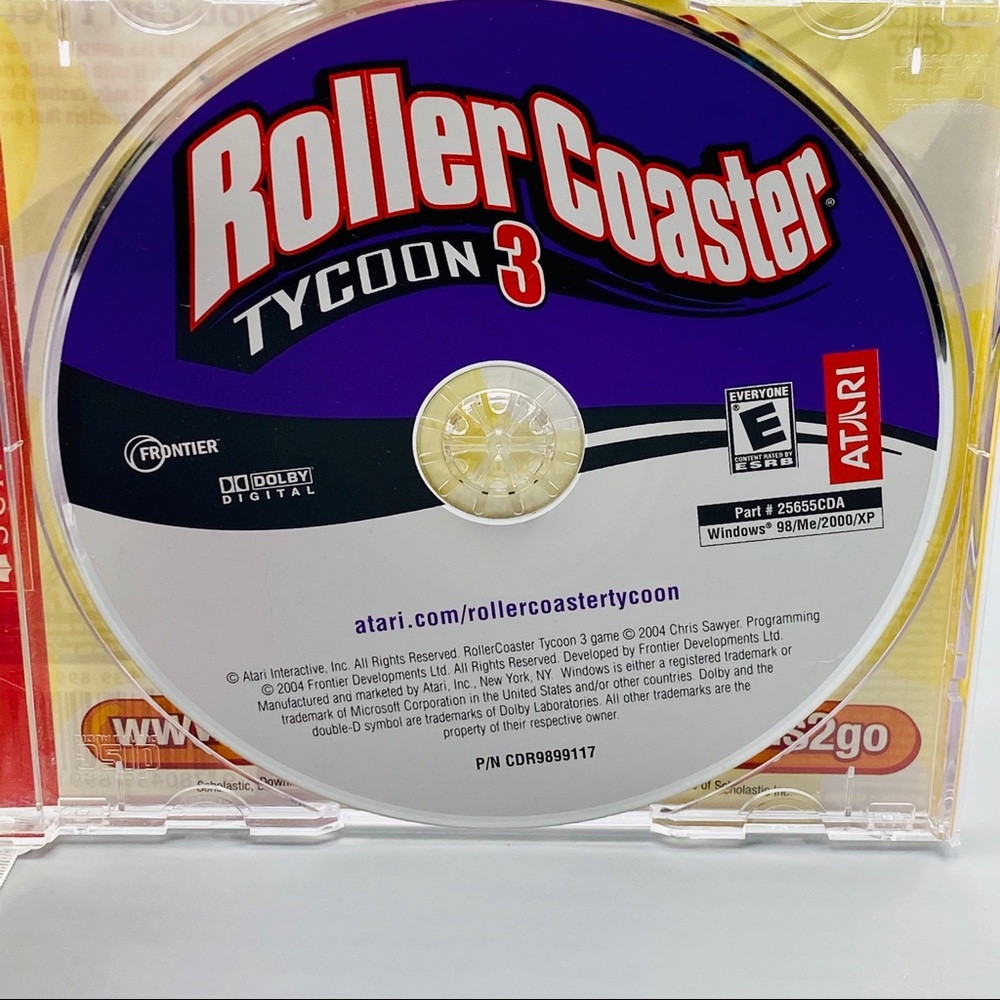 Atari Rollercoaster Tycoon 3 Game - Picture 2 of 4